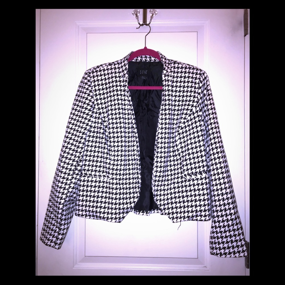 Houndstooth Blazer